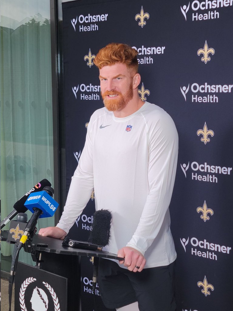 “I’m about to throw for 350 yards on the Vikings”