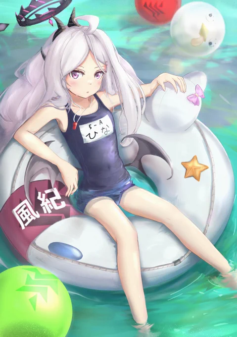 ヒナ…ちゃんと夏休み取って… #ブルアカ