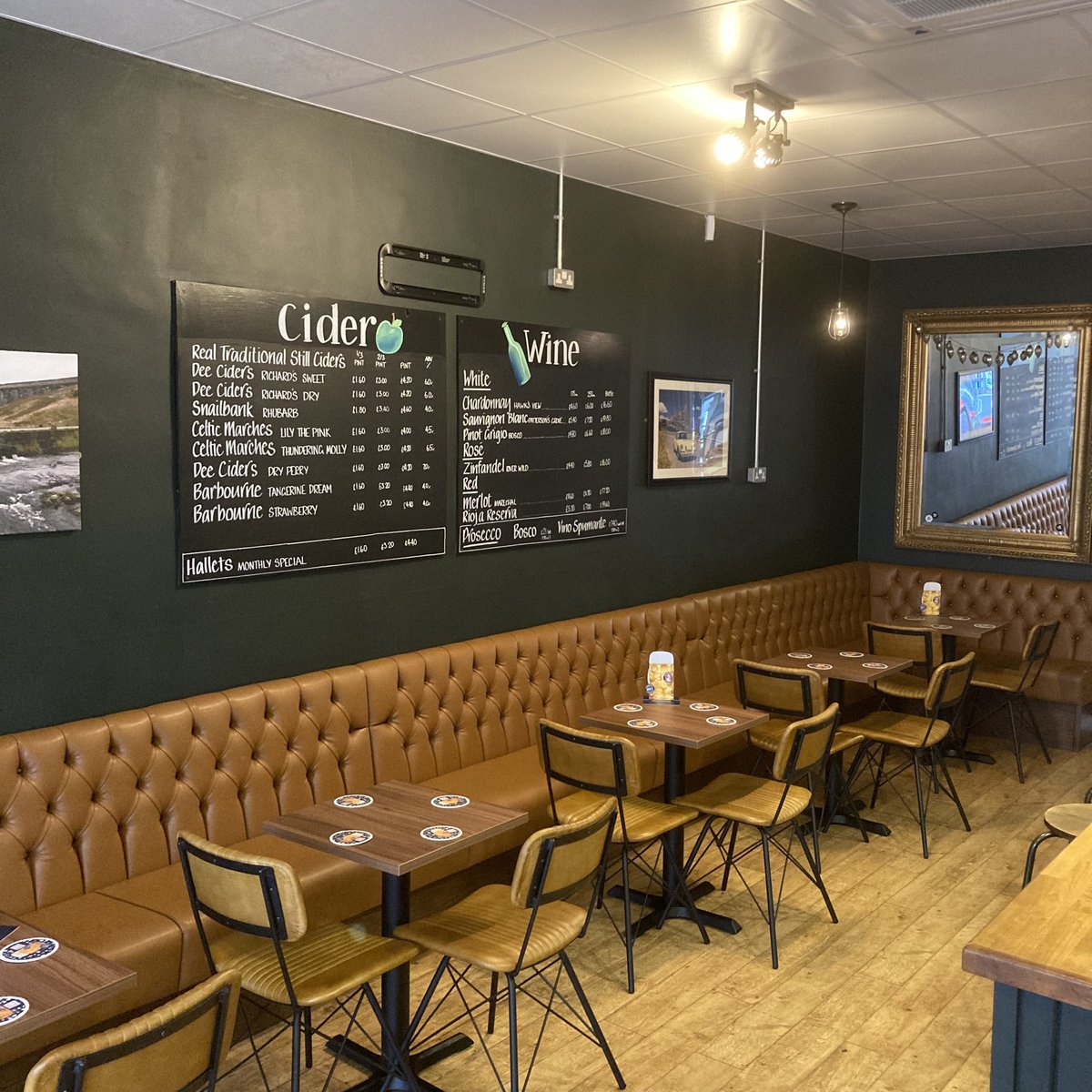 It’s Friday so if you fancy a beer and a sit down on our comfy new seating, then please pop down. It would be a pleasure to see you, oh just so you know we’ve got some @pollysbrewco @PeerlessBrewing @mobberleybeer @redwillowbrew @SaltaireBrewery Cheers