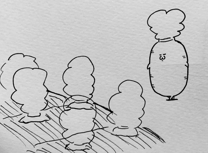 数ヶ月ぶりに村へ帰還したマンドラゴラ 