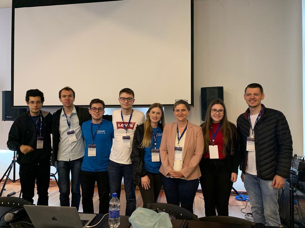MichelaTaufer's tweet photo. Thank you @CARLA_Conf for inviting me to give a keynote on nondeterminism in HPC applications. What an engaged and curious audience! Kudos to the students at the conference for their research and service to the community. @MichelaTaufer @TauferLab #HPC #reproducibility https://t.co/peeXxRtn90