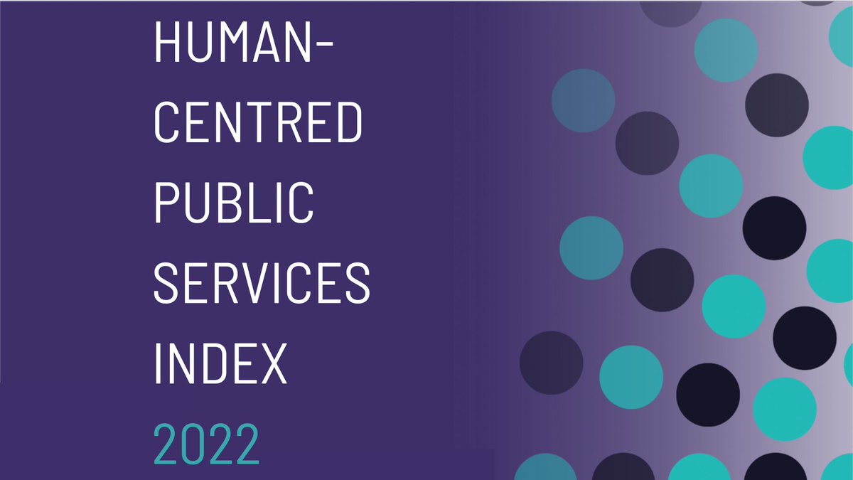 Earlier this week we released our Human-Centred Public Services Index 2022. Check out our new blog post for a snapshot of the results!

oxfordinsights.com/insights/2022/…

#index #design #humancentereddesign #publicservices