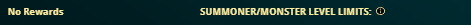 AlexGarlic's tweet photo. @hametaro_bcg the novice league has a summoner and monster lvl limit of 1 as seen in the picture below, where the other leagues have just summoner limits :) https://t.co/nTGHH1tXy7