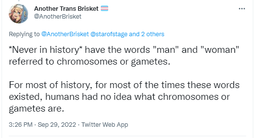 CroneInAMillion's tweet photo. Screenshot for posterity.  #SexDenialism  #LogicFails https://t.co/J8s7o7SmEq