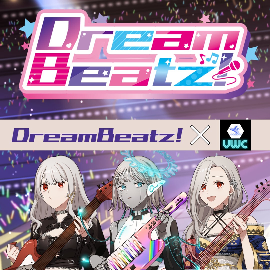 ImcaImca's tweet photo. 🎶DreamBeatz×みん🎶
日本ビルボード1位の作曲家が音楽を手がける世界初のP2Eリズムゲーム 🎸
ジェネシスNFTの保有で記念品NFTが貰えるほか、メタバースliveにも参戦、ステーキングまでできる激アツ案件🔥
🎁 WL×5名様
✅To Enter
1️⃣Follow
@DreamBeatzNFT
@ImcaImca 
@VWC22_Official 
2️⃣RT＋❤️
⏰48H https://t.co/xWZZgE29g8