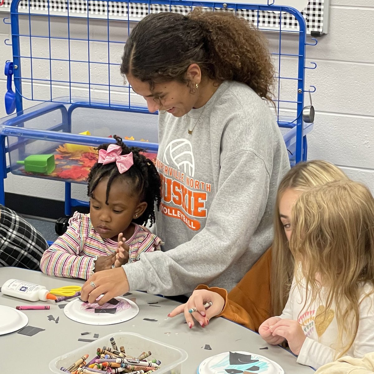 NNHSPreschool's tweet photo. Huskie Preschool started this week and we are very excited to be back! https://t.co/cWbWZwlIW9