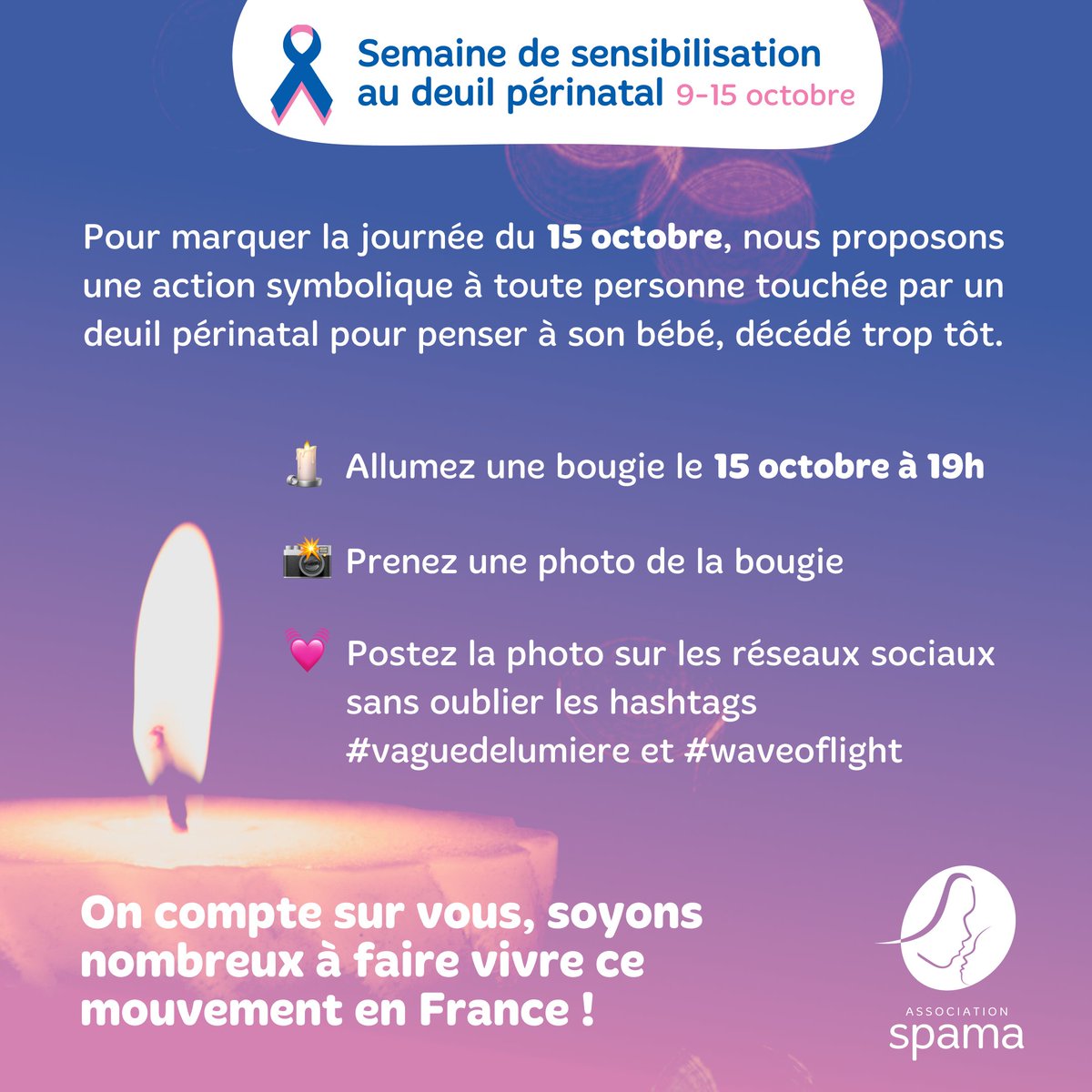 SPAMA_'s tweet photo. 💫 Osons parler du deuil périnatal 💫
#vaguedelumiere #waveoflight #deuilperinatal #SPAMA https://t.co/HYfvBwONVx