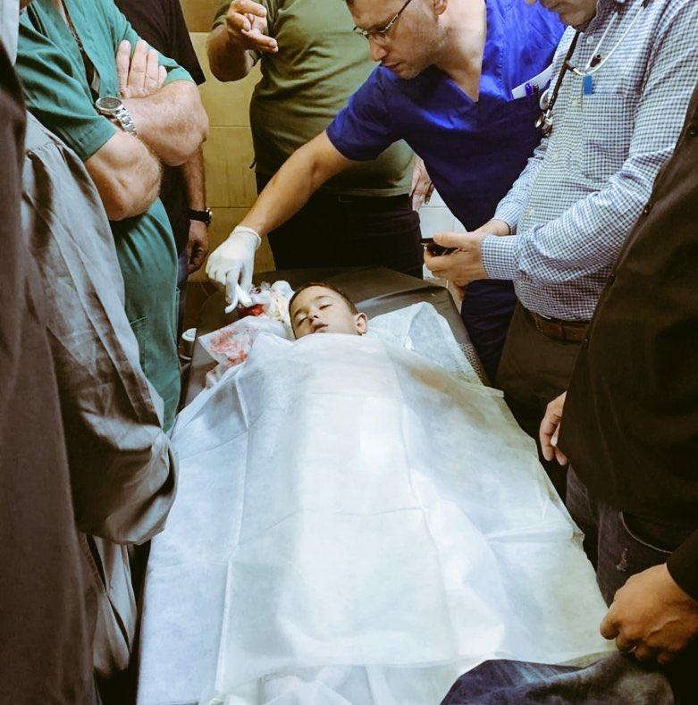 Israeli occupational forces raided his kindergarten, shot live ammunition, and chase him till he fell to his death. His heart stopped from fear before he landed on the pavement after falling. 

 Rayan Suleiman was only 7 years old! 

But IRAN right? While the west is funds this?!