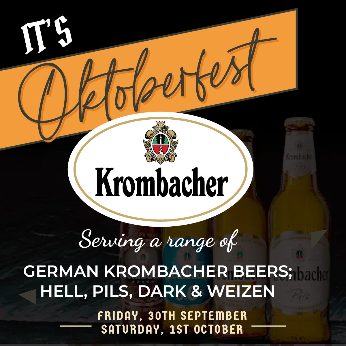 WhiteLionweston's tweet photo. Come on down
It’s free entry and starts from 4PM tonight and 2PM tomorrow for a full fun evening of entertainment by our hand-picked local acts!
📱 01270 587011
#Oktoberfest #Beer #Ale #Oktoberfest #Local #FreeEntry #German #BeerFestival #CraftAles #LiveMusic #LocalActs #LiveActs https://t.co/JPmck7faSN