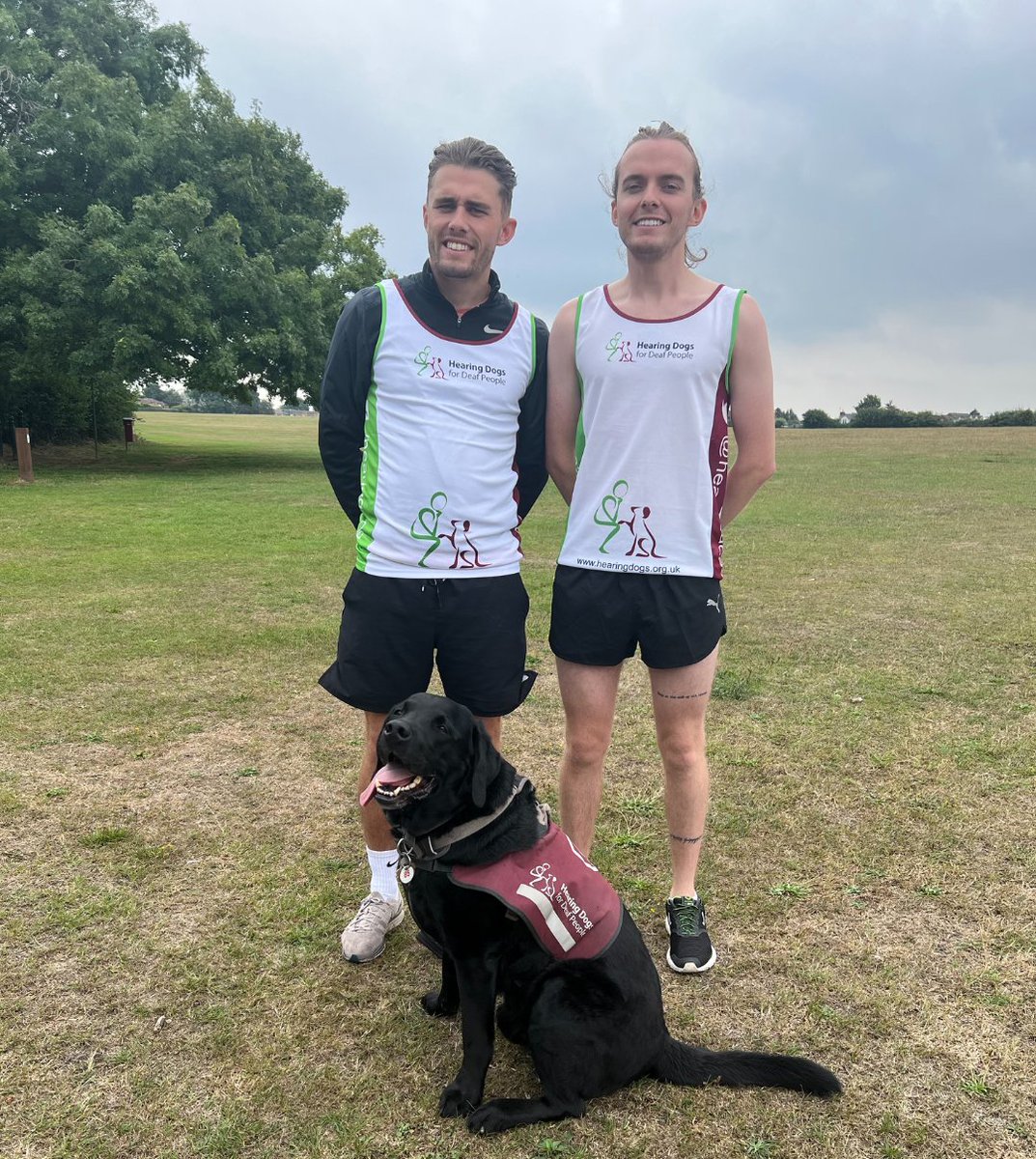 ADAFastfix's tweet photo. We have 2 members of staff running the London Marathon! Procurement Assistant Liam Tack &amp; Marketing Executive Charles Tack are both running in support of @HearingDogs. If you would like to support their run, you can donate  here - https://t.co/iEbfllRTBn &amp; https://t.co/9csNA43ATM https://t.co/nTIeGpN9LX