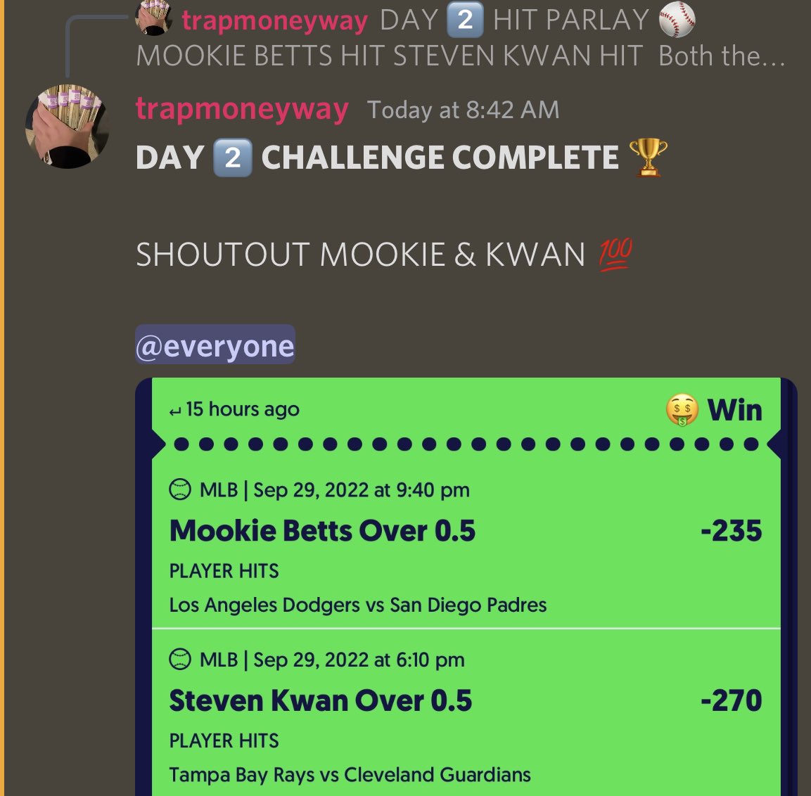 1moneyteam_'s tweet photo. ANOTHER DAY , ANOTHER SPANK ✅

CLICK LINK IN BIO AND BECOME VIP 🔥

#gamblingtwitter #sportsbettingtwitter https://t.co/0L9BAioSnE