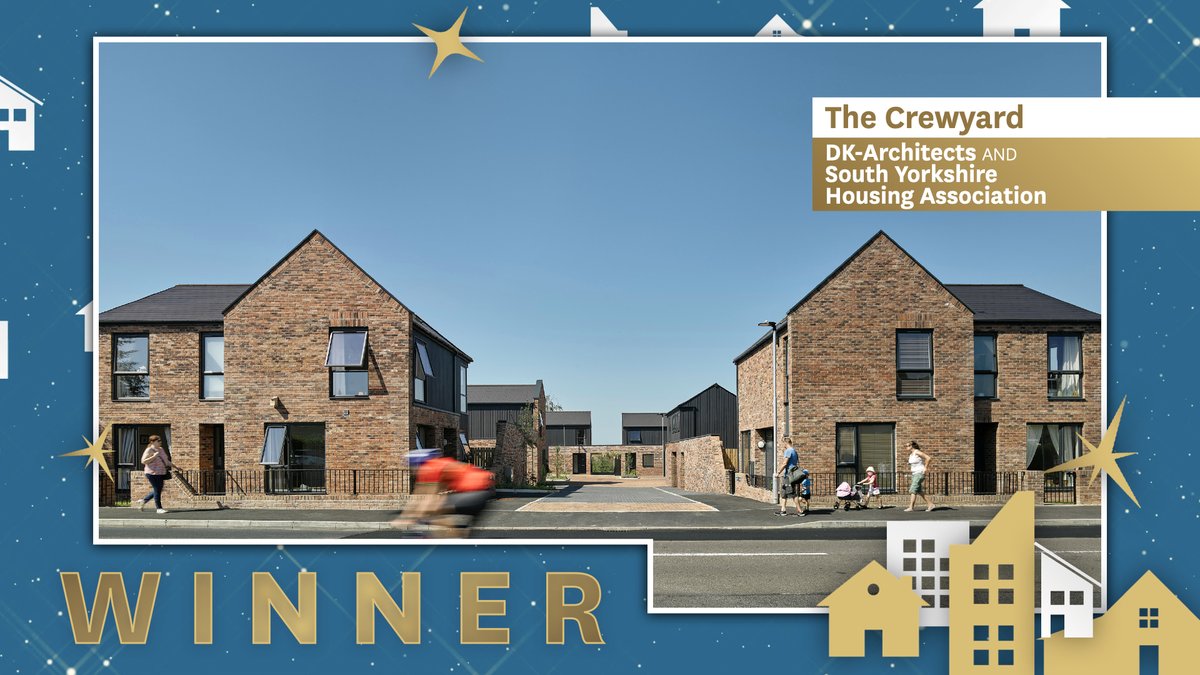 BritHomesAwards's tweet photo. Congratulations to: @DK_Arch
For winning the Affordable Housing Award 
#BritishHomesAwards #BHA22 https://t.co/jOWsV4Y6bW