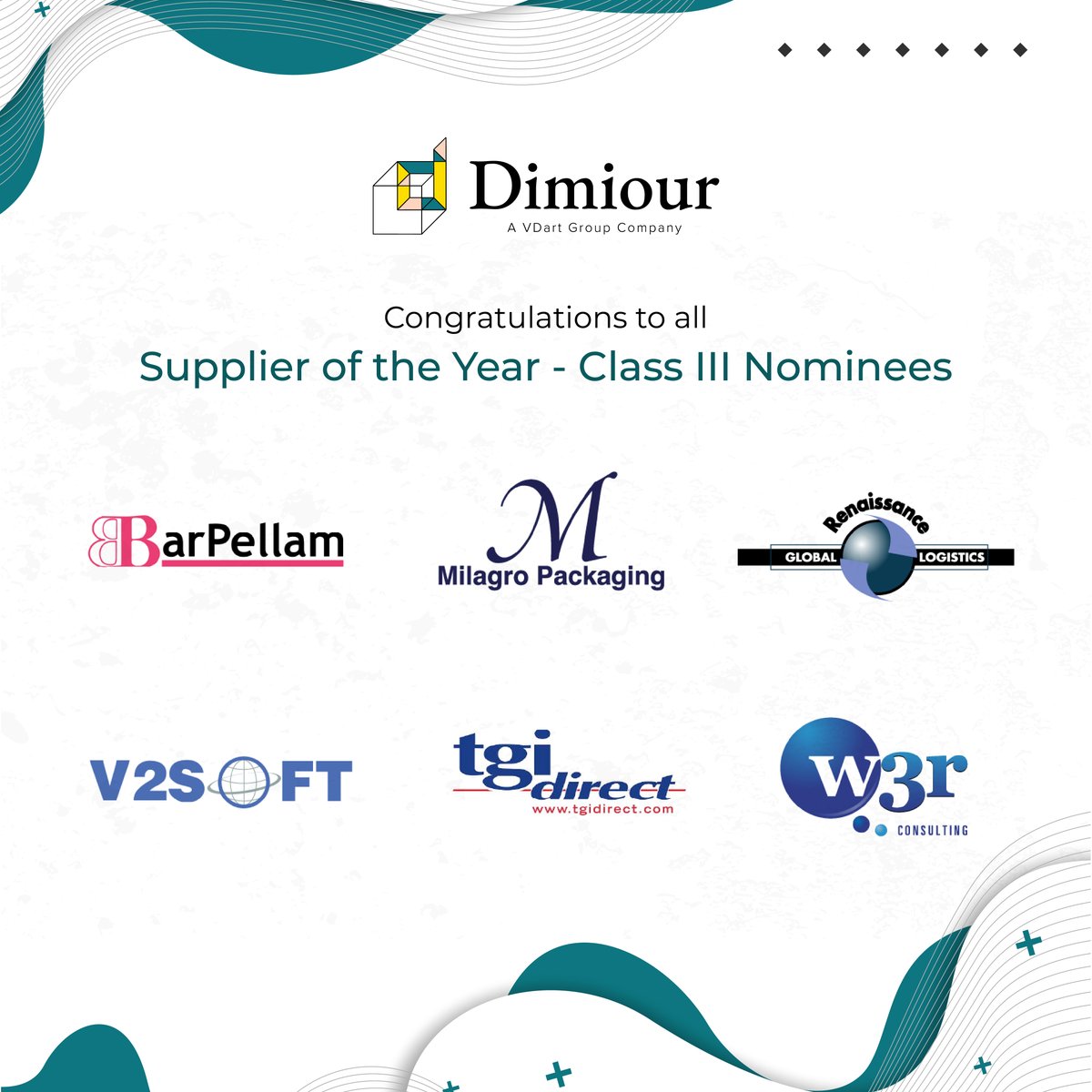 VDartDigital's tweet photo. Dimiour congratulates all nominees for the Supplier of the Year - Class III year award at the 2022 MMSDC ACE Awards
#MinorityBusiness #SupplierDiversity #MMSDC #MMSDCace
#mmsdcaceawards #ACEAwards2022 #MichigansBestMBEs #ACEAmbassadors #MinorityBusinessEnterprise https://t.co/YhlNrchW9m