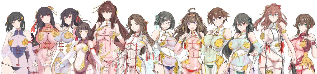 透けチャイナもラフは沢山あるんじゃよ 