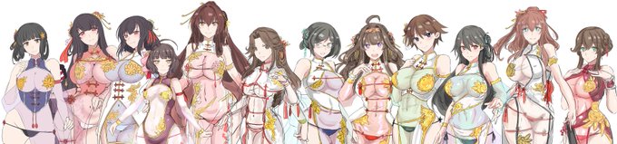 透けチャイナもラフは沢山あるんじゃよ 