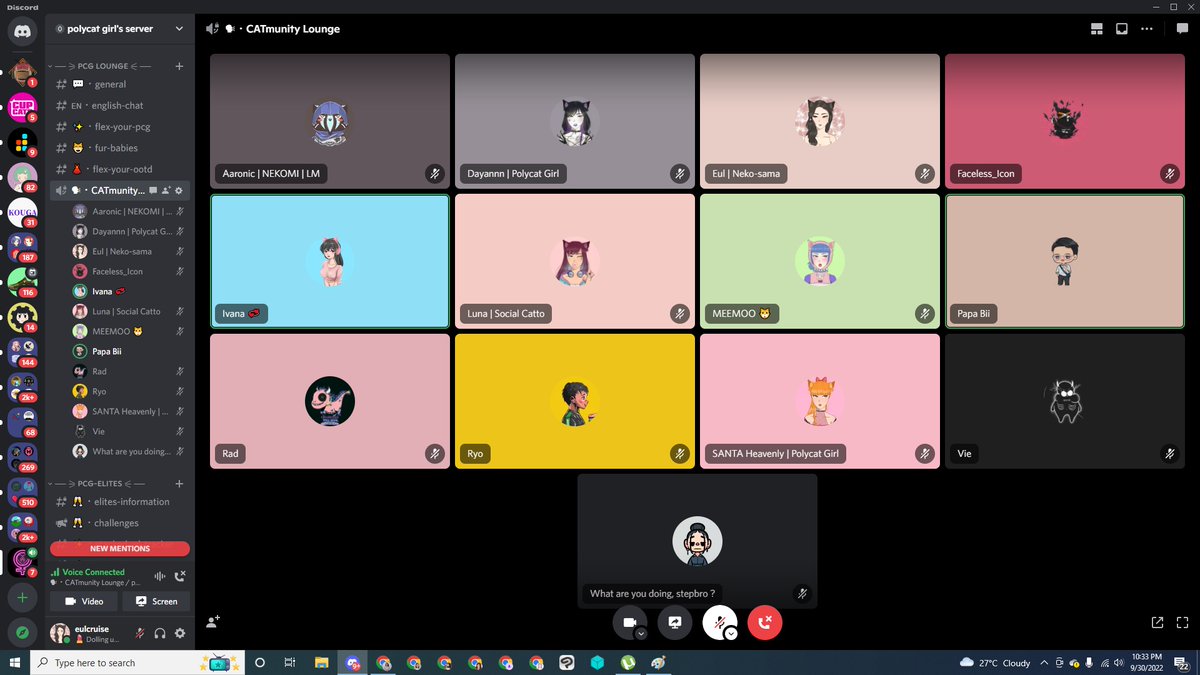Happening now: Kumakanta si <a href="/PapaBii_RMT/">Papa Bii</a> sa Polycat Girl. Kelangan ko itong i-tweet.

#PolycatGirlMintingNow #MintParty