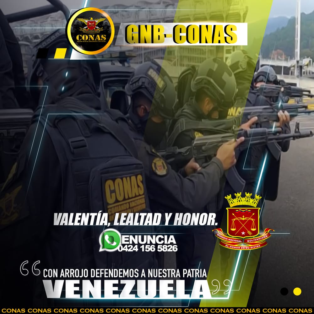 gaesbolivar62's tweet photo. #30Sep Con honor y entereza te protegemos, nuestra #GNBCONAS-#GAESBOLIVAR de nuestra gloriosa #FANB no nos rendiremos ante ninguna dificultad porque nosotros #SomosPueblosDePaz
⚠️COMANDÓ POR VENEZUELA ⚠️
#ElOrinocoYElMagdalena @GNB_CZBolivar https://t.co/ox1yH7bjbg