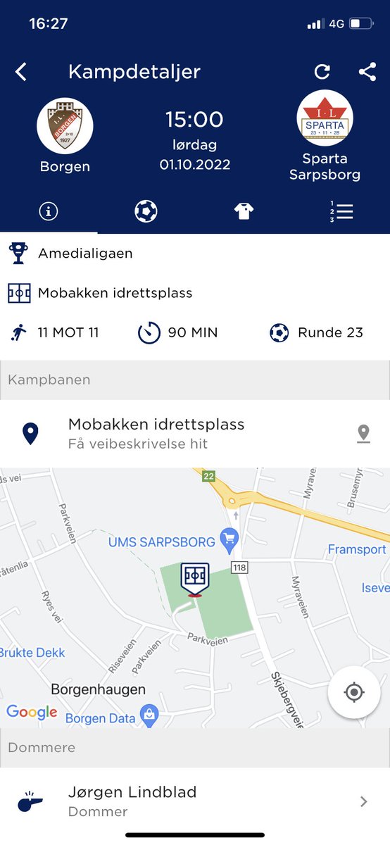 BorgenAlag's tweet photo. Siste kamp på Mobakken for året i morgen lørdag da Sparta kommer på besøk! Kampstart 1500, kom å støtt gutta til tre nye poeng🤎⚽️😃 https://t.co/cHcRHhe0Sd