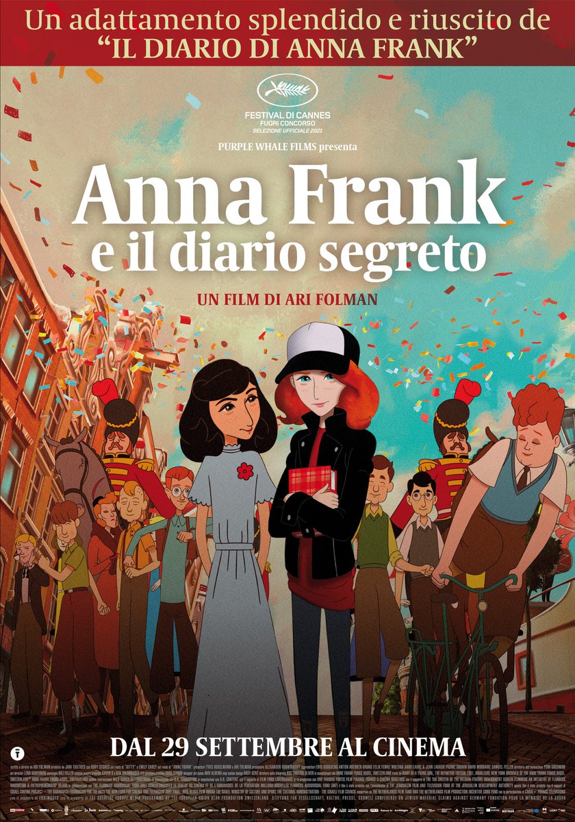 AlyosciaDBB's tweet photo. 🍿@thespacecinema 🎞️
📕Ho adorato il suo lavoro precedente ossia "Walzer Con Bashir" e voglio assolutamente godermi questo film in sala.
▪️
#WhereIsAnneFrank #AriFolman https://t.co/GVQcBIQX75