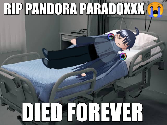 disruptorarray's tweet photo. #polyrhythmic_system
if pandora paradoxxx ever lost the rhythm game boss tournament the next round i will post this pic (based on rip sakuzyo died forever meme) https://t.co/1E8xNqCi6l