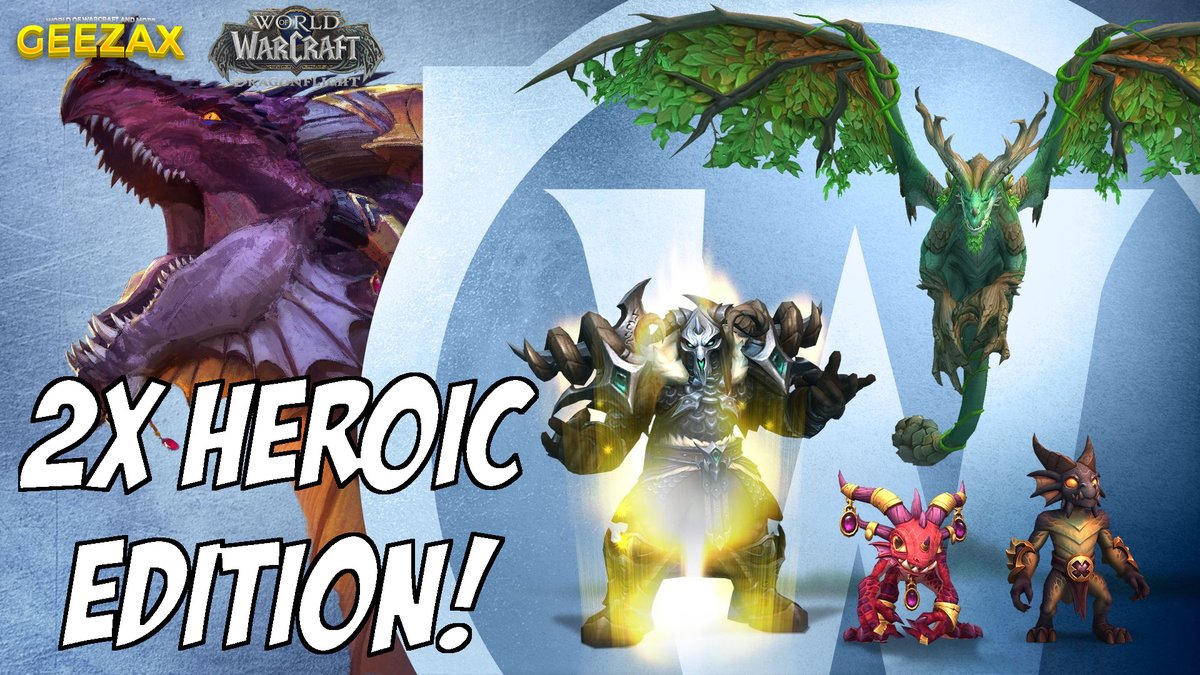 GEWINNSPIEL! Mit <a href="/Warcraft_DE/">Warcraft DE</a> verlose ich 2 Heroic-Editionen von #Dragonflight! So seid ihr dabei:

✅ Folgt mir auf Twitter
🔁 Beitrag liken &amp; retweeten
🖋️ Schreibt, welche Klasse ihr in #Dragonflight spielt

EU only. Gewinner werden am 5.10. zufällig ausgewählt.
#WoW_Partner