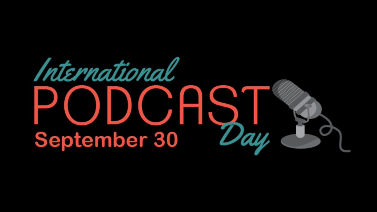 Happy International Podcast Day!

Support your favorite podcasts and give them extra listens! Especially all the great ones we have lined up at <a href="/DarkcastNetwork/">Darkcast Network</a>!
