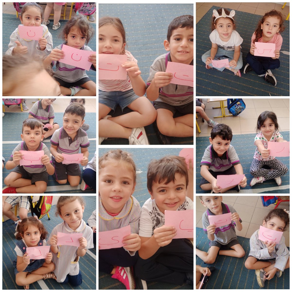 Ola Zaatari (@olazaatari1) on Twitter photo وفق استراتيجية ابحث عن صديق قام متعلمو الروضة الثالثة بالبحث عن الصديق الذي يحمل
الحرف المطابق للحرف الذي يحمله .
<a href="/makdawhaschool/">Makassed Dawha School</a> <a href="/FThaalby/">Feda Thaalby</a> وفق استراتيجية ابحث عن صديق قام متعلمو الروضة الثالثة بالبحث عن الصديق الذي يحمل
الحرف المطابق للحرف الذي يحمله .
<a href="/makdawhaschool/">Makassed Dawha School</a> <a href="/FThaalby/">Feda Thaalby</a>