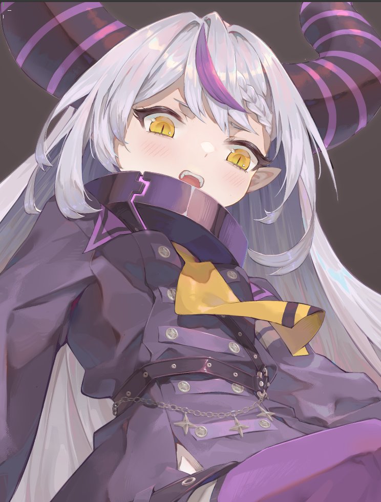ラプラス・ダークネス 「#laplus_artdesu 」|絶缘体のイラスト