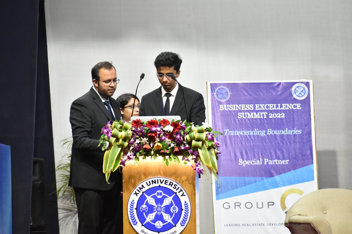 ximb_official's tweet photo. XIM, Bhubaneswar was privileged to host Miss Prema Suresh, Director and COO of Technip Energies as an esteemed speaker for BES 2022. She shared her valuable insights on the topic - “The Future - Matter of our Choice”.
#XIM #BES2022 #35YearsofXIM https://t.co/UKflhj0lYx
