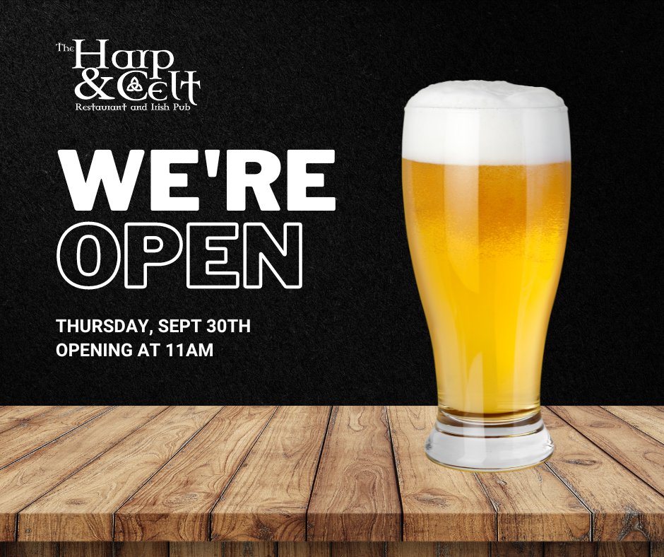 Hope everyone is safe and well after Hurricane Ian 💚 

Our staff weathered the storm and is ready to serve you again. We will be opening back up today at 11AM. If you need some A/C, a hot meal, or a cold beer, come say hello 👋