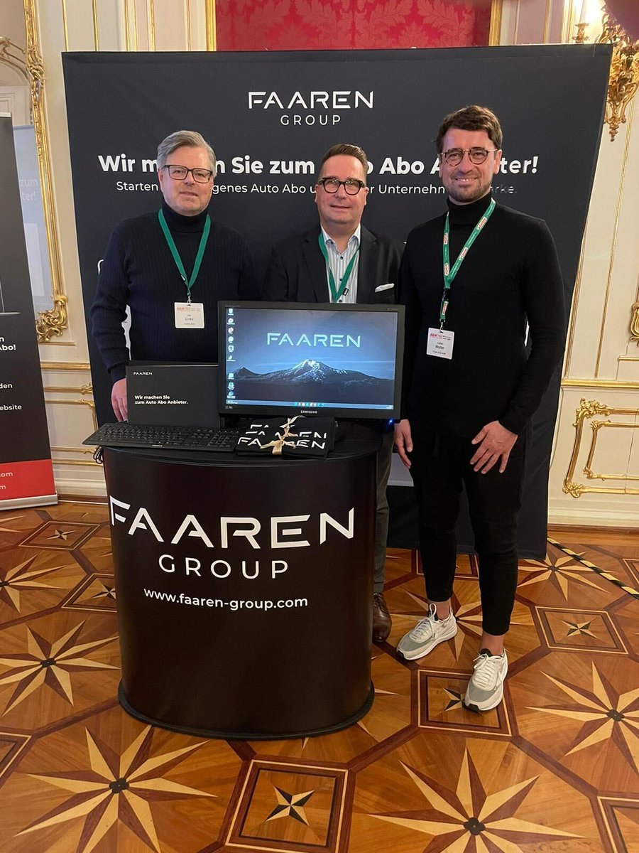 FaarenGroup's tweet photo. A&amp;W-Tag is the one of the most important events in the Austrian #automotiveindustry. 🏰 Julian Wolter had the honor of speaking on stage to numerous participants from on the topic of "#digitalization in the automotive industry". 🎙 

#carsubscription #dealership #cartrade #growth https://t.co/KopE83JOPk