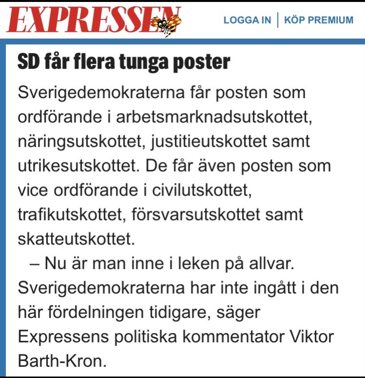 Det håller på att ske en kursändring i svensk politik.