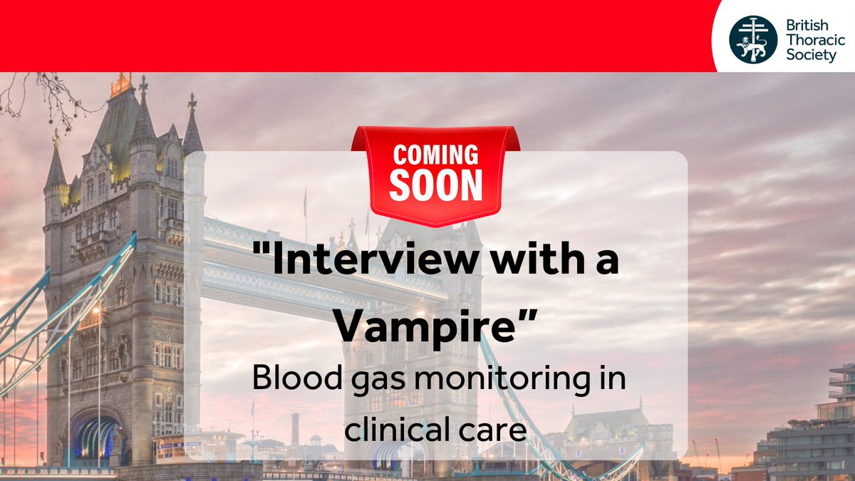 Are you interested in learning more about blood gas monitoring in clinical care? Don't miss this session at the BTS Winter Meeting. The Winter Meeting has something for all #respiratory professionals. Book your place: bit.ly/BTSWinterMeet22 #BTSWinter2022
