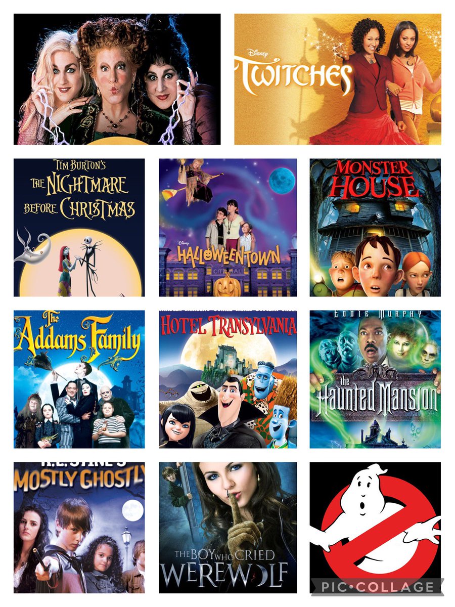 jingleyourbellz's tweet photo. In spirit of October starting tomorrow 

You can only pick three movies and never watch the rest again. Which ones are you picking?? 🎃👻🧙‍♀️🦇 https://t.co/SAzifSUDU0