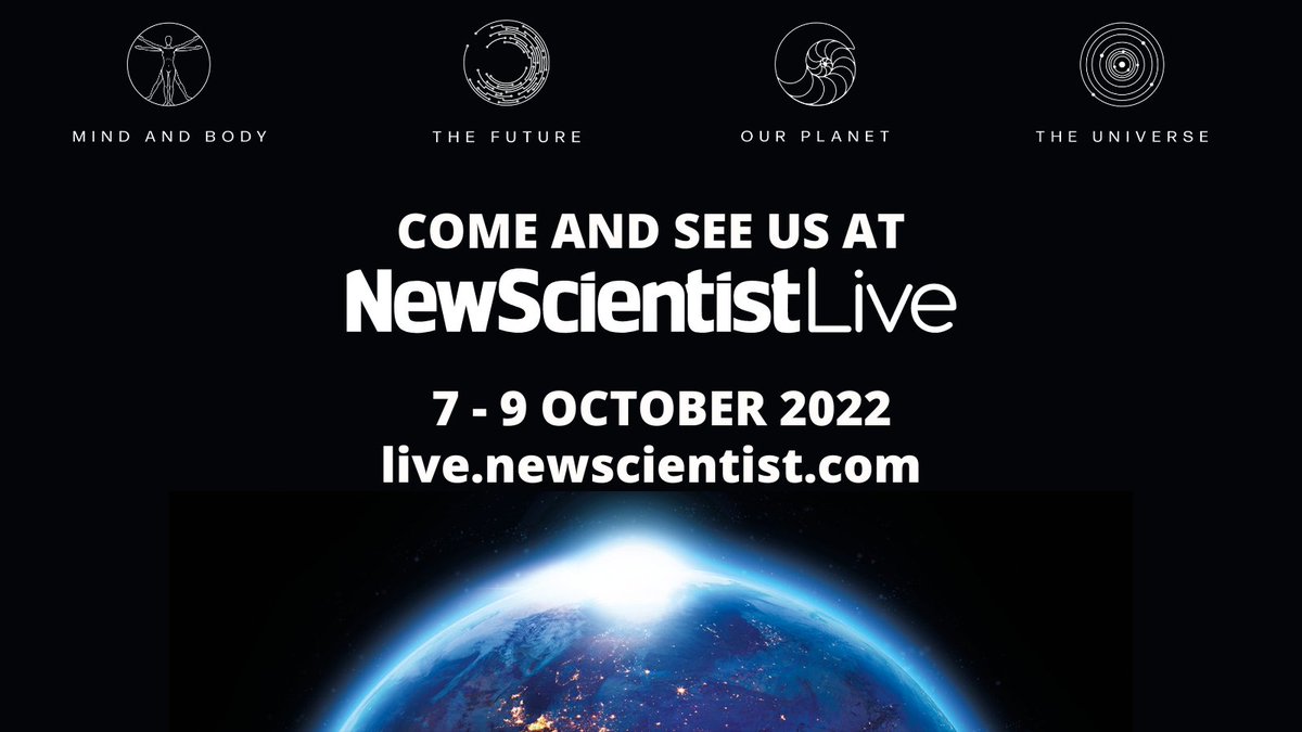 One week to go... 

#NewScientistLive