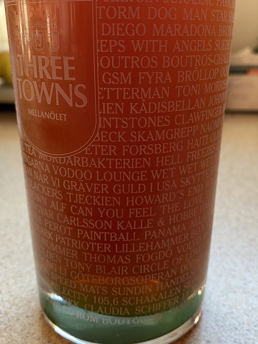 ”Känd från ölglas” 🍺