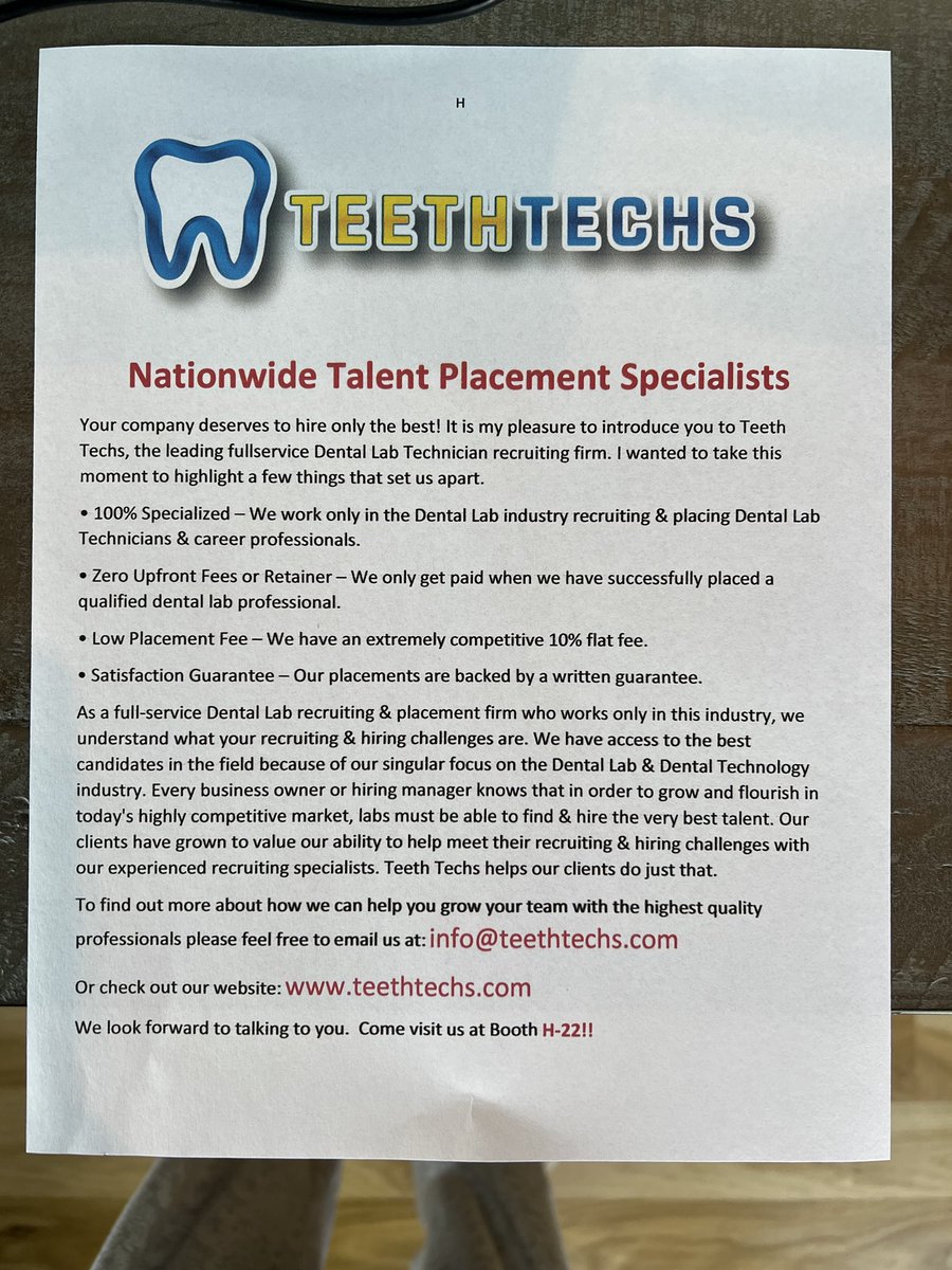 TeethTechs's tweet image. 