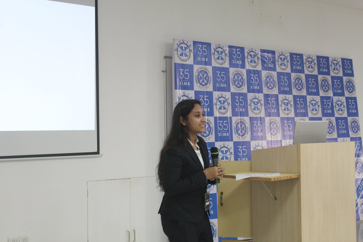 ximb_official's tweet photo. Mr. Rajesh Srivastava, an alumnus of IIT Kanpur and IIM Bangalore, was the President of J.K. Helene Curtis Ltd. (A Raymond Group Company), spoke on the “New Rules of Business” in which he introduced how the industry and the ways of business have changed. #BES2022 #35YearsofXIM https://t.co/dh8iOfax8p