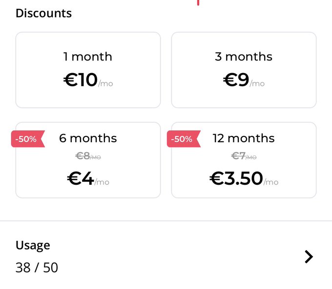 Are you a fan on my F2F yet? Usually it’s 10 per month, but signup for a year and you only pay 3,50