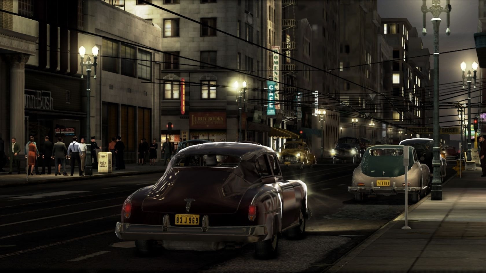La noire город
