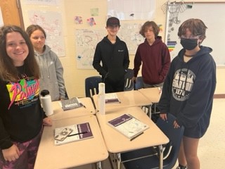 Students in Ms. Kauffmann's class worked to see if their communication, collaboration and prototyping skills have improved since the first day of school when they attempted a similar paper tower project. Two teams got it this time-Way to go!