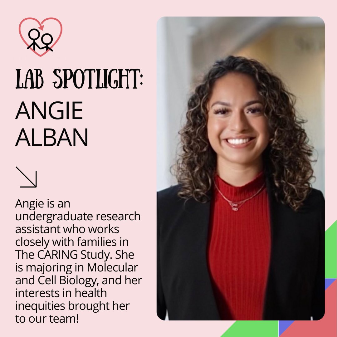 TheCondonLab's tweet photo. We are thrilled to extend a warm welcome to our newest research assistant, Angie Alban! Angie is a senior @Uconn in @UconnMCB and is actively involved with participant recruitment, enrollment, and data collection for The CARING Study. https://t.co/SDdzdL9LYp