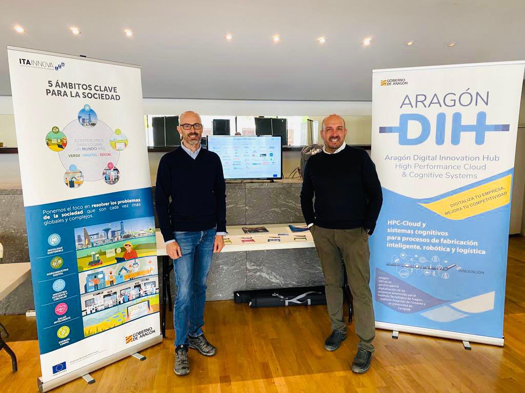 Jornada de #Innovación #empresas en Oloron 🇫🇷
@ITAINNOVA <a href="/AragonDih/">AragonEDIH</a> 
Con <a href="/pablo_benedi/">Pablo Pérez Benedí</a> y <a href="/sergiomayo/">Sergio Mayo - CUENTA SIN USO</a> 
<a href="/pirineopyrenees/">pirineos-pyrenees</a> 
<a href="/CTPcooperation/">CTP</a>