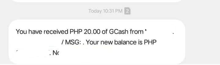 aexoneoriize's tweet photo. Recieved my first Gcash win from @m_cutsforyou, tysm for the GA. mbtc~

#MIRACLEGIVES https://t.co/qyeLVXst2A
