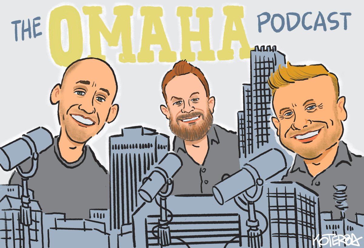 Happy #InternatioanalPodcastDay! Thank you everyone for your continued support of The Omaha Podcast! 

If you haven't done so already, please download it on your favorite listening platform! 

Thank you to <a href="/jeffreykoterba/">jeffrey koterba</a> for this incredible cartoon! 

podcasts.apple.com/us/podcast/the…