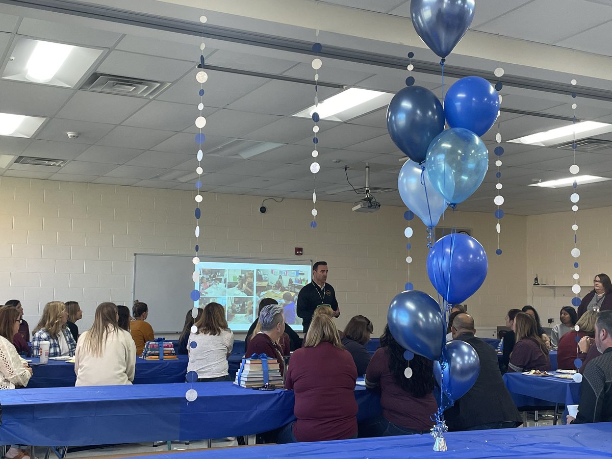 fsd157c's tweet photo. This morning, @Chelsea_Tigers held a celebratory Blue Ribbon breakfast for the staff! Thank you for all the work you put in each and every day! https://t.co/v4wkIXuWBK