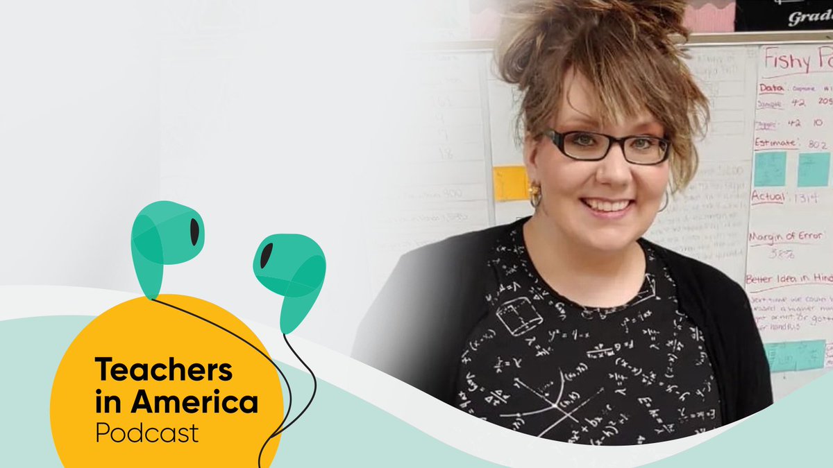 CPillsburyHMH's tweet photo. Middle school educator and department chairperson @velnetta08 may be a #math teacher—but she also teaches perseverance. 💪

Listen to her insights on the latest #TeachersInAmerica podcast: https://t.co/EDHCSDB0e8 https://t.co/VobR0V0myJ