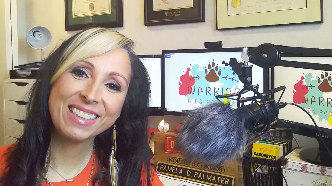 Professor @Pam_Palmater talks about her award-winning #WarriorKidsPodcast and why it’s important to teach children about Indigenous peoples, cultures, languages, stories and current issues like residential schools from a young age. bit.ly/3Sp2KGk #OrangeShirtDay #NDTR