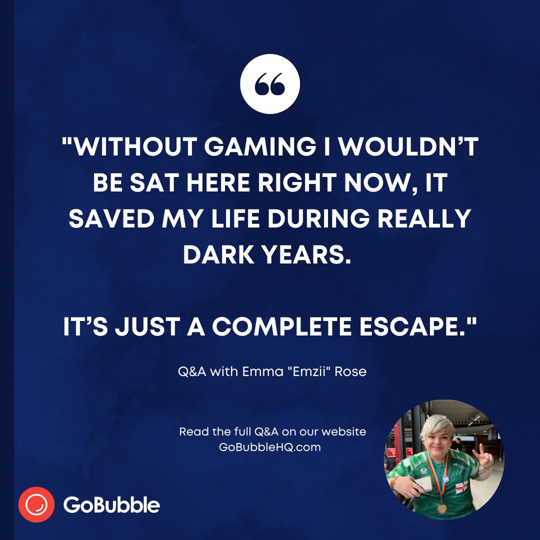 In case you missed it, we recently sat down to chat with Emma ‘Emzii’ Rose, about her experience in dealing with online hate, the impact on her mental wellbeing, and how gaming has changed her life.

Read the full Q&amp;A at bit.ly/GBEmmaRoseInte…