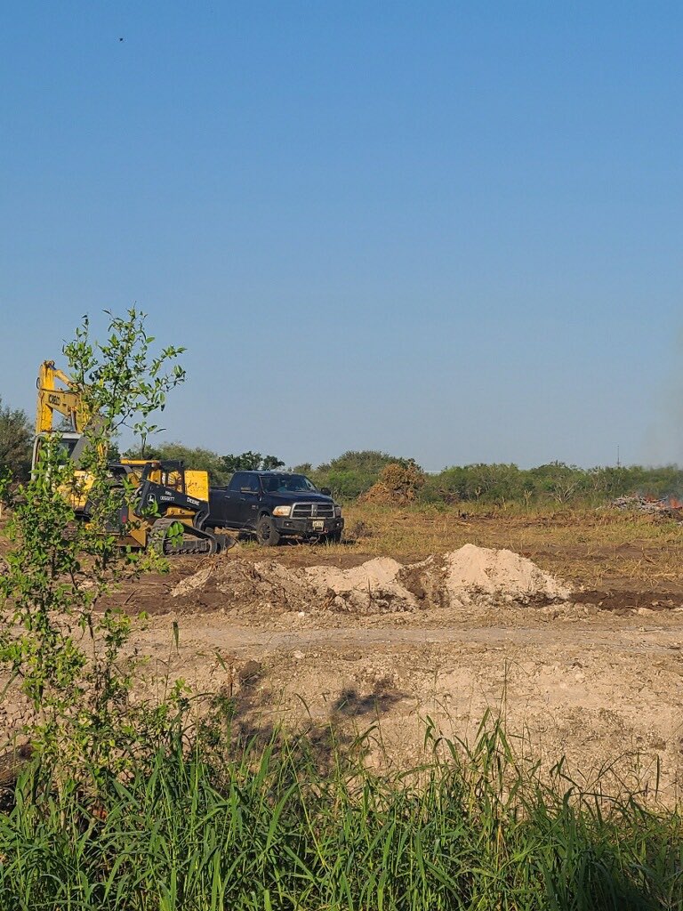 There is a controlled burn on the west side of Alice just north of the Jim Wells County Fairgrounds. The Fire Dept is aware and is in contact with the contractor.  The burn is being conducted to clear land for a retention pond project to help with flood mitigation.